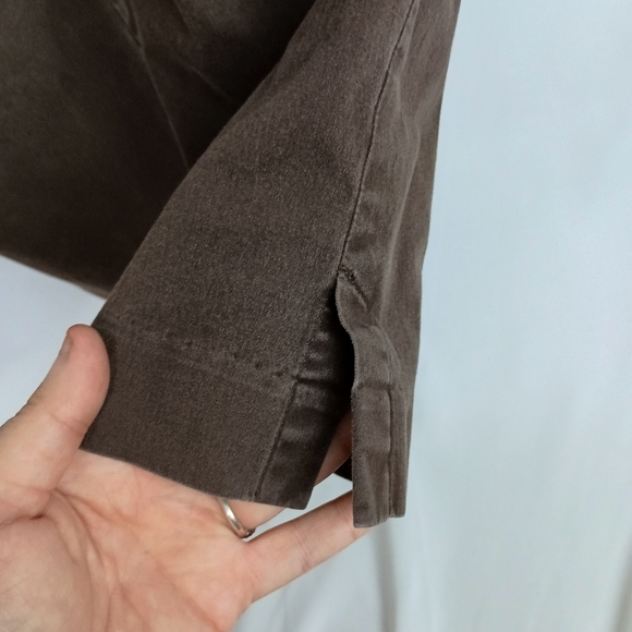 GAP Women's Brown Casual Cropped Capris (#1,440) - Picture 7 of 7